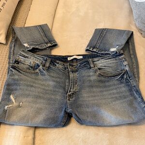 KanCan Distressed Blue Boyfriend Jeans